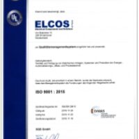 DQS ISO 9001-2015 Zertifikat