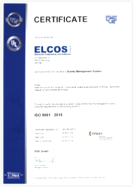 DQS ISO 9001-2015 certificate